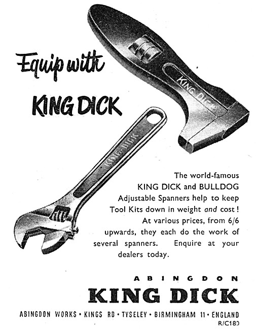 King Dick Adjustable Spanners - Bulldog Tools                    