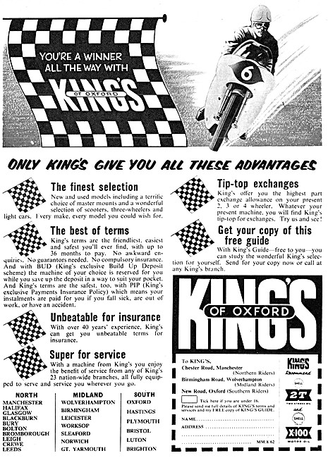 Kings Motor Cycle Sales - Kings Scooter & Three Wheeler Sales    