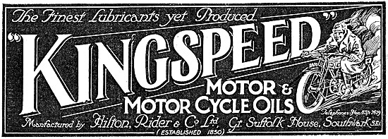 Kingspeed Motor Cycle Oils                                       