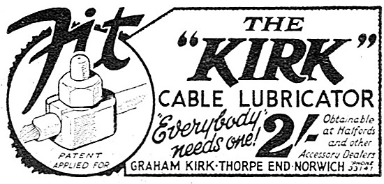 Kirk Cable Lubricators                                           