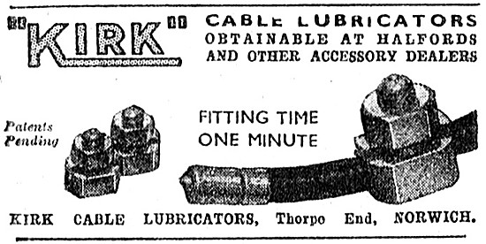 Kirk Cable Lubricators                                           