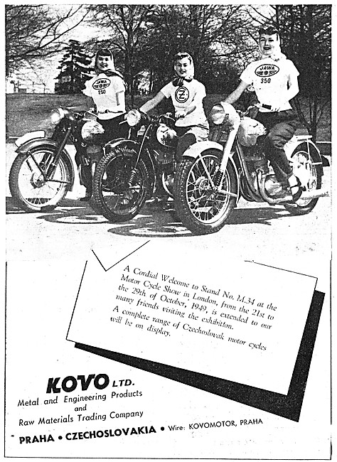 1949 Kovo Motor Cycles                                           