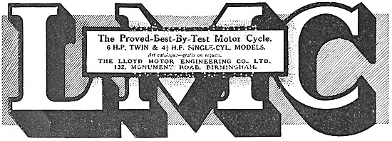 L.M.C. Motor Cycles - 1915  LMC 6 hp Motor Cycle                 