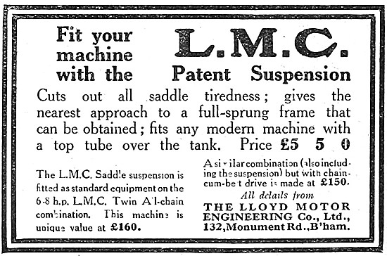 L.M.C. Motor Cycles                                              