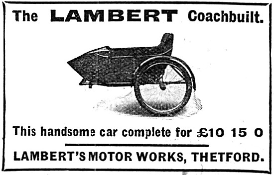 Lamberts Sidecars                                                