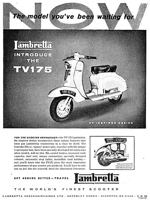 1958 Lambretta TV 175                                            