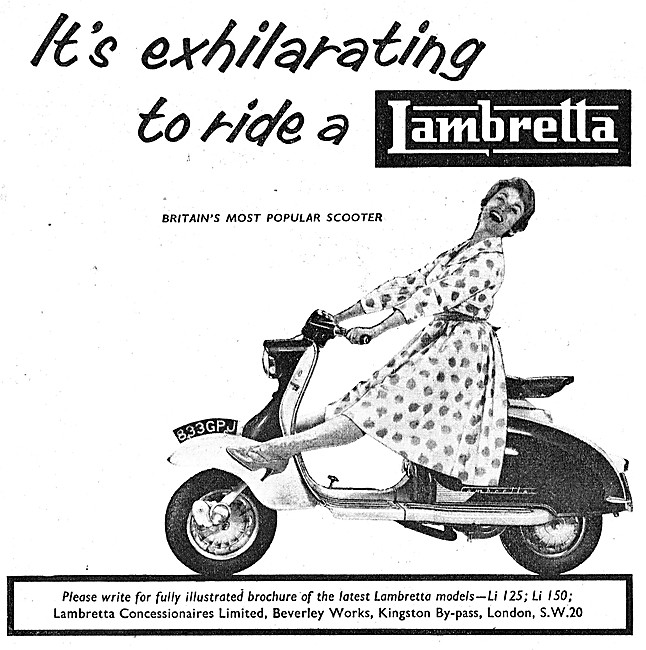 Lambretta Motor Scooters                                         