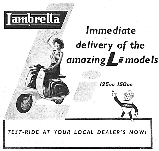Lambretta Li Series Motor Scooters                               