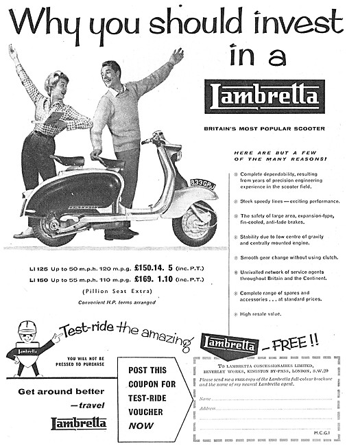 Lambretta LI 125 - Lambretta LI 150                              