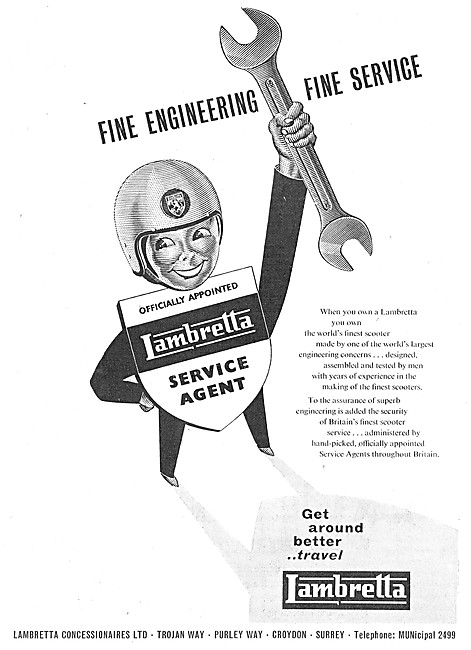 Lambretta Service Agents                                         