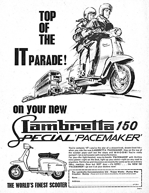 Lambretta 150 Special Pacemaker                                  