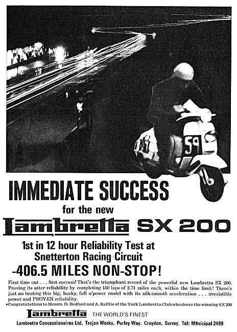 Lambretta SX200                                                  