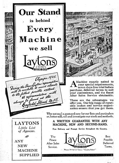 Laytons Of Oxford Motorcycle Sales                               