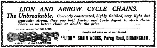 Lion & Arrow Cycle Chains                                        