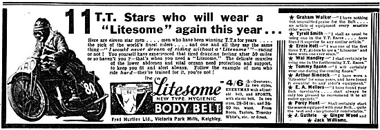 Litesome Motor Cyclists Body Belt                                