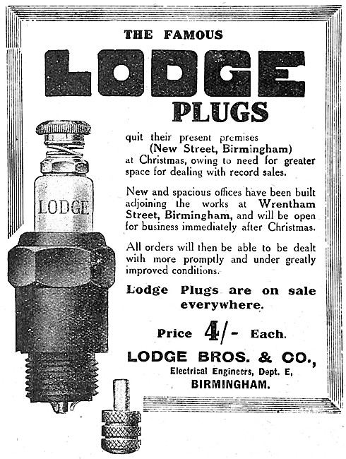 Lodge Sparking Plugs                                             