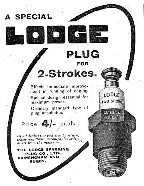 Lodge Spark Plugs For Two-Strokes                                