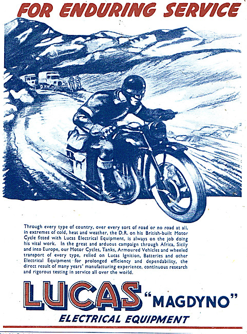 Lucas Motor Cycle Magdyno 1944                                   