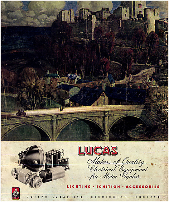 Lucas Motor Cycle Electrical Equipment - Lucas Motor Cycle Lights