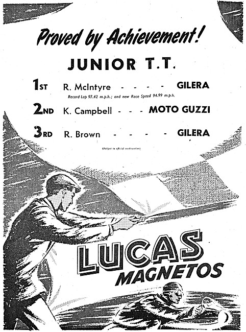 Lucas Motorcycle Magnetos                                        