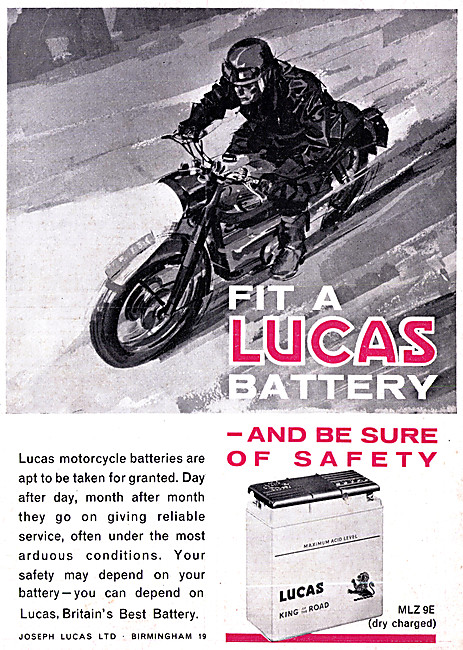 Lucas Batteries                                                  