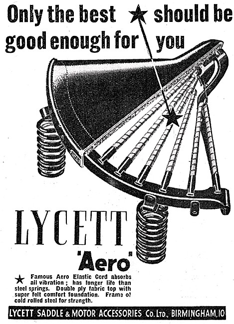 Lycett Aero Saddles                                              