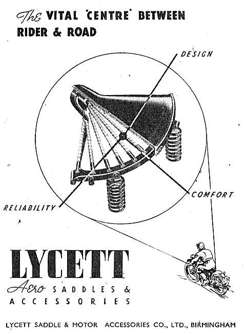 Lycett Aero Saddles & Accessories                                