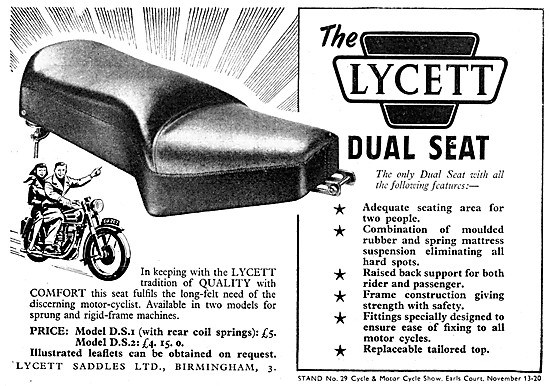 Lycett Dual Seats                                                