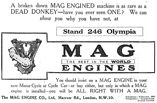 MAG Motor Cycle Engines                                          