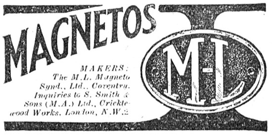 M-L Magnetos - 1923 ML Magneto                                   