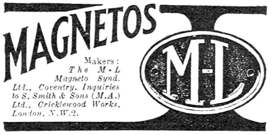 M-L Magnetos - 1924 ML Magneto                                   