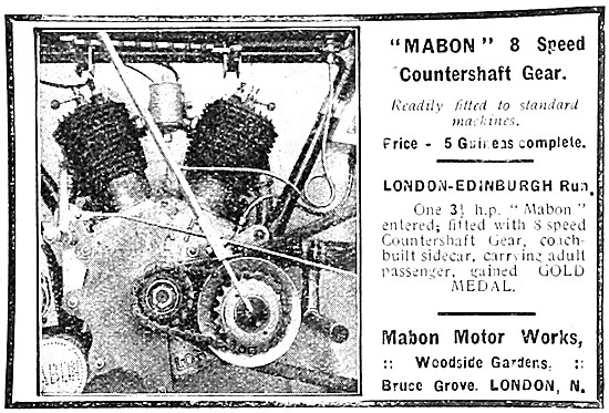 Mabon 8 Speed Countershaft Gear                                  