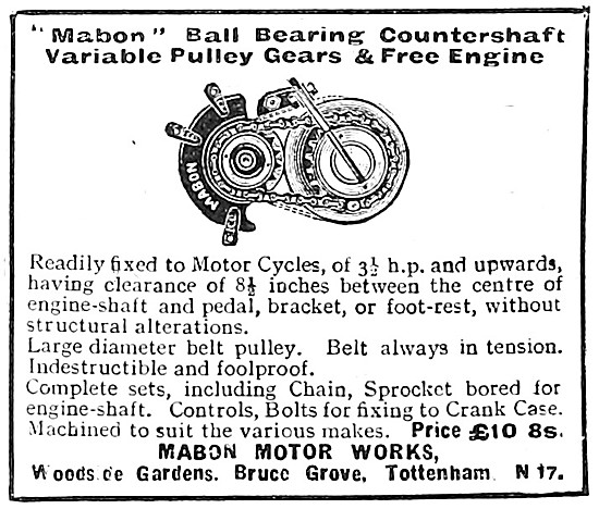 Mabon Gears - Mabon Belt In Tension Gear                         