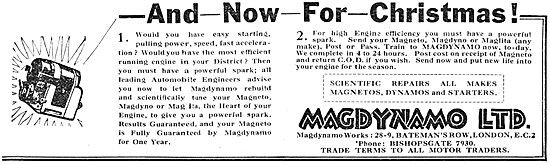 Magdynamo Magnetos                                               