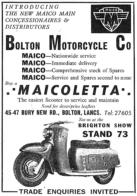 1965 Maico Motor Scooters - Maicoletta                           