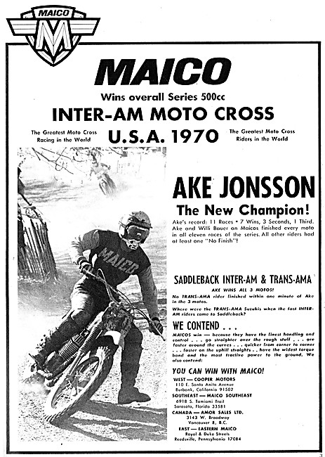Maico Moto Cross 500 cc                                          