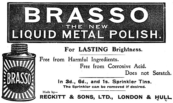 Reckitts Brasso Liquid Metal Polish                              