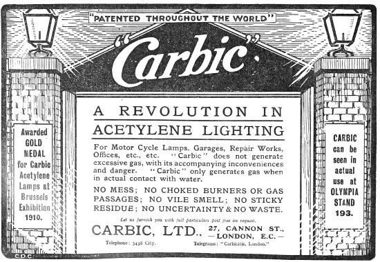 Carbic Acetylene Generator                                       