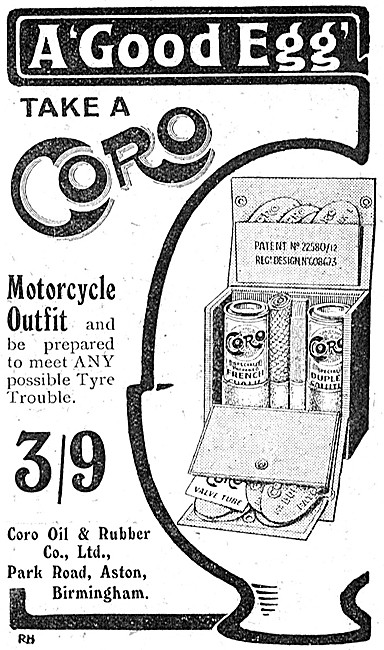 Coro Motor Cycle Puncture Repair Outfit                          