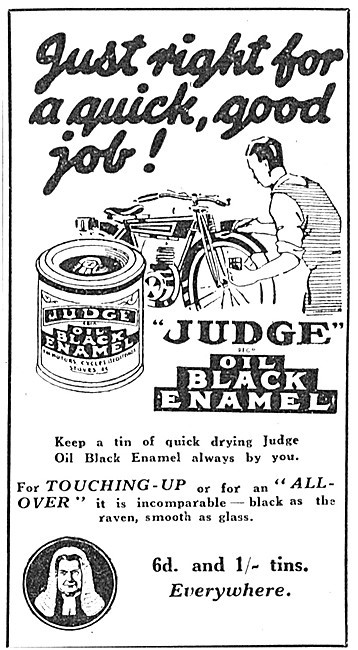 Judge Oil Black Enamel Paint                                     