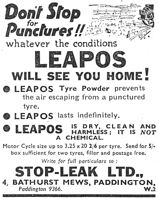 Leapos Stop-Leak Tyre Powder                                     