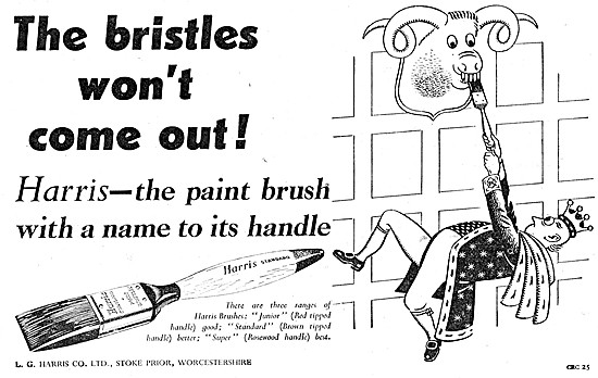 Harris Paint Brushes                                             