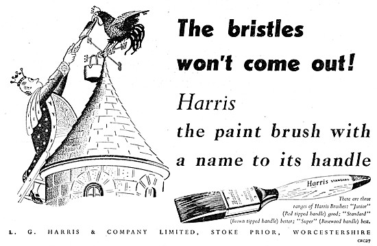 Harris Paint Brushes                                             