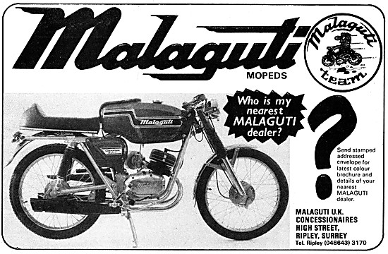 Malaguti Motorcycles                                             