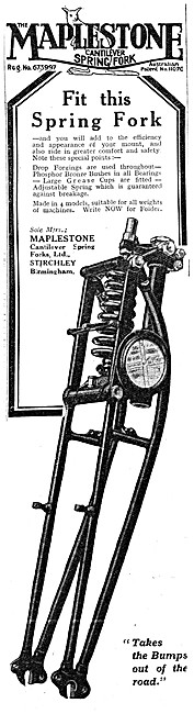 Maplestone Spring Forks 1921                                     