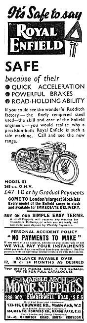 Marble Arch Motor Cycles Sales & Parts                           