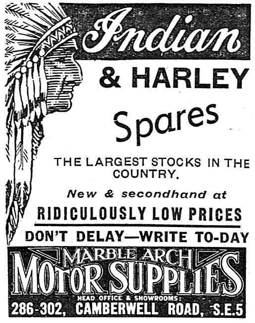 Marble Arch Indian & Harley-Davidson Spares                      