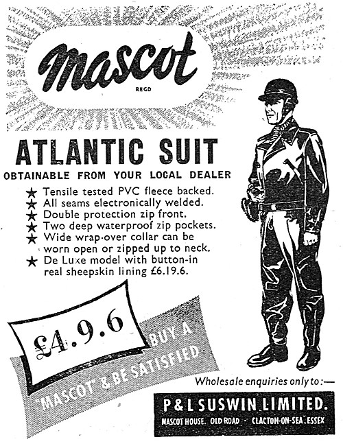 Mascot Motor Cycle Suits - Mascot Atlantic PVC Motorcycle Suit   