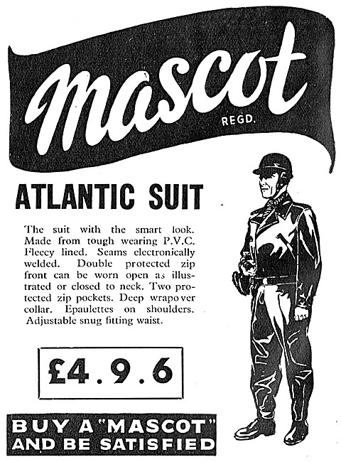 Mascot Atlantic PVC Motor Cyclists Suit                          