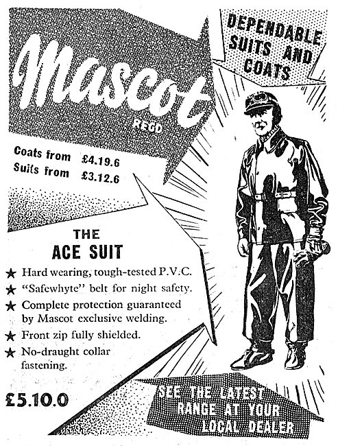 The Mascot Ace Motor Cyclists Suit                               